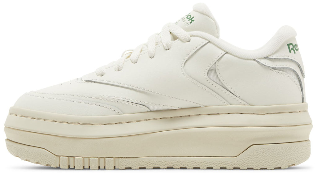 [100010060] WOMENS REEBOK CLUB C EXTRA 'CHALK GLEN GREEN'