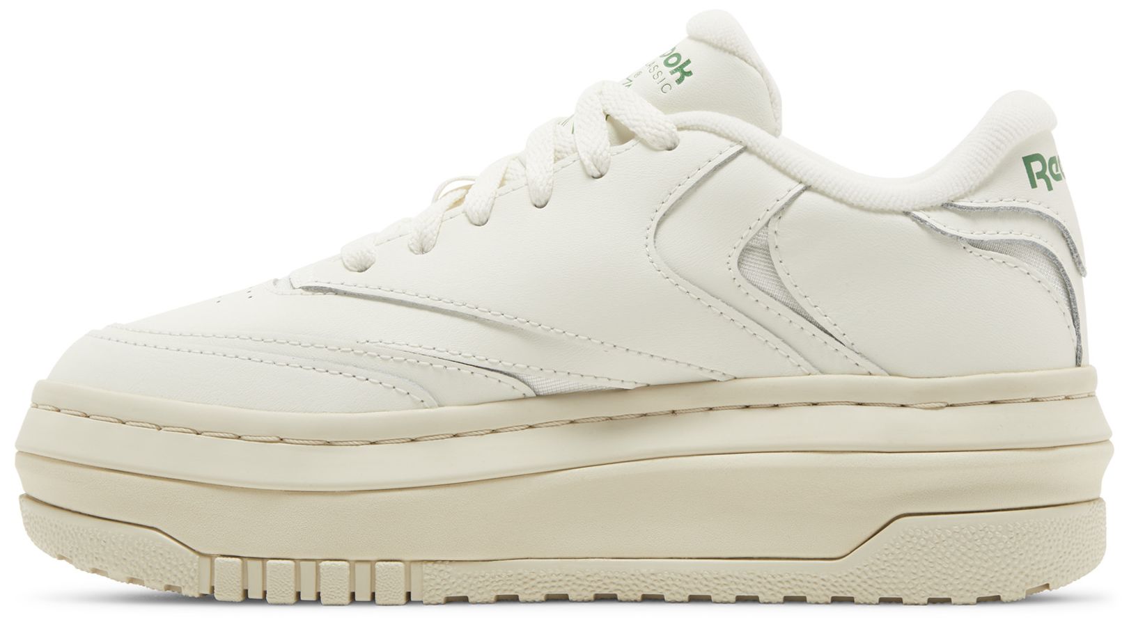 [100010060] WOMENS REEBOK CLUB C EXTRA 'CHALK GLEN GREEN'
