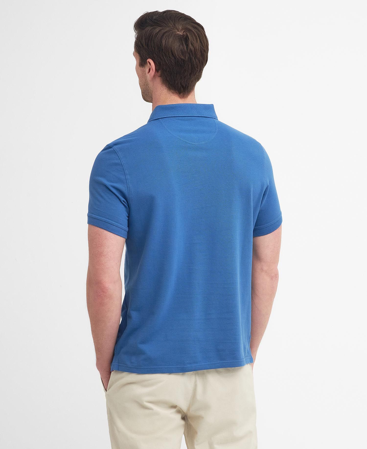 [MML1367BU67] MENS BARBOUR LIGHTWEIGHT SPORTS SHORT-SLEEVED POLO SHIRT TEE