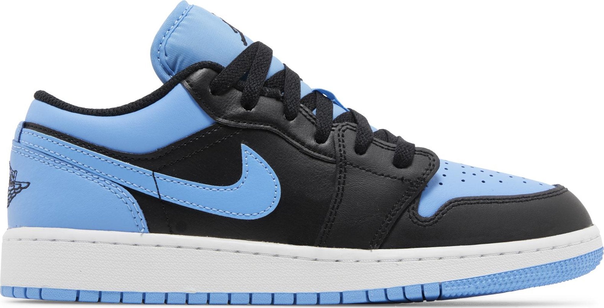 [553560-041] Grade School Air Jordan RETRO 1 LOW 'UNIVERSITY BLUE (GS)'