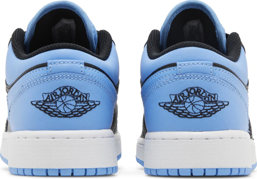 [553560-041] Grade School Air Jordan RETRO 1 LOW 'UNIVERSITY BLUE (GS)'