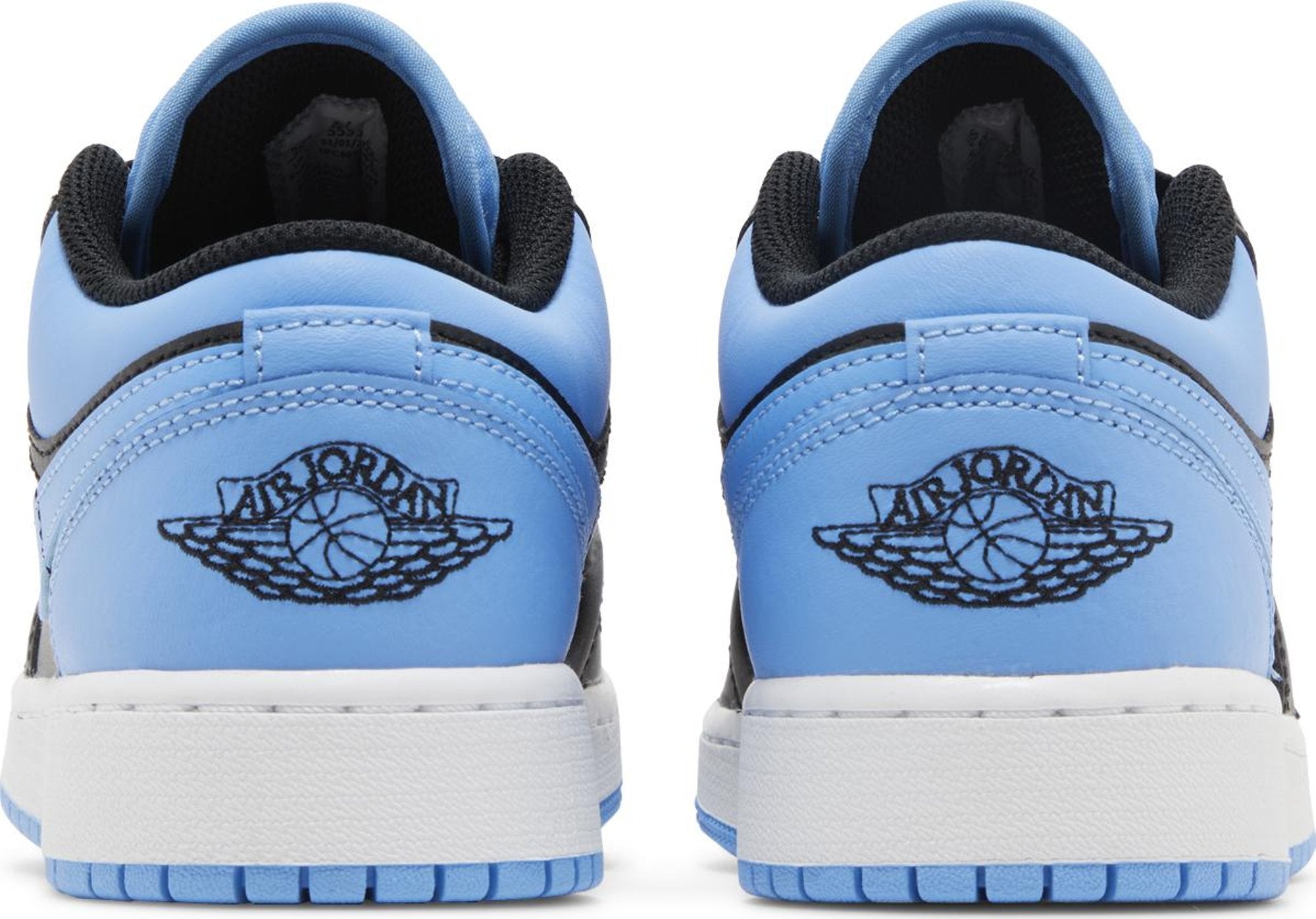 [553560-041] Grade School Air Jordan RETRO 1 LOW 'UNIVERSITY BLUE (GS)'