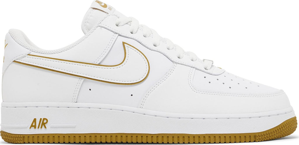 [DV0788-104] Mens Nike AIR FORCE 1 LOW '07 'WHITE BRONZINE'