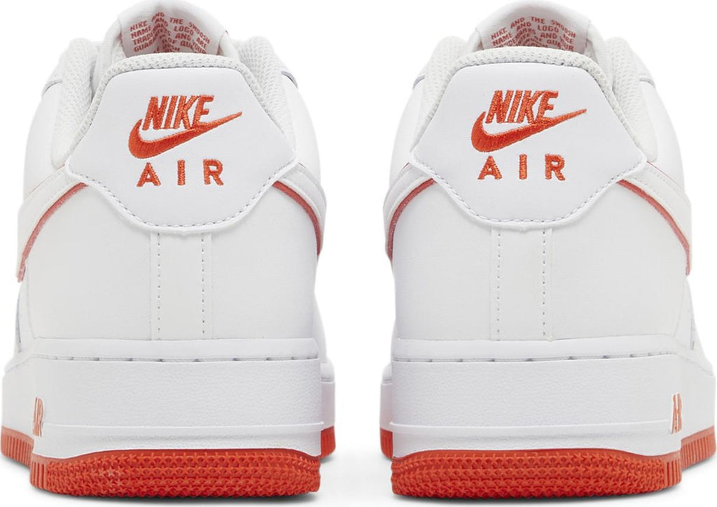 [DV0788-102] Mens Nike AIR FORCE 1 LOW '07 'WHITE PICANTE RED'