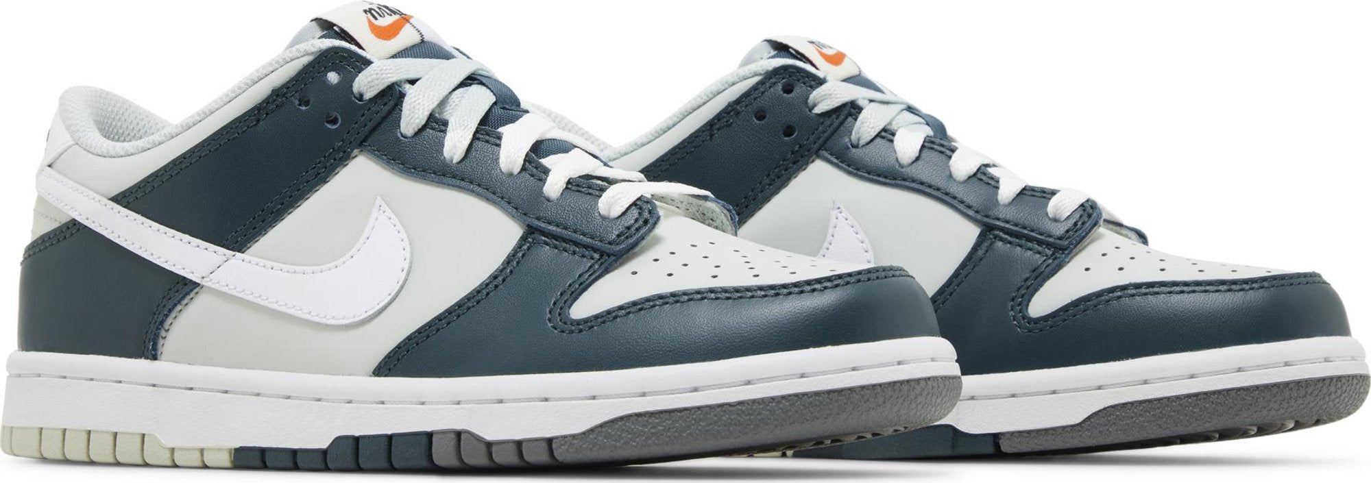 [FB9109-300] Grade School Nike Dunk Low 'Split Deep Jungle' (GS)