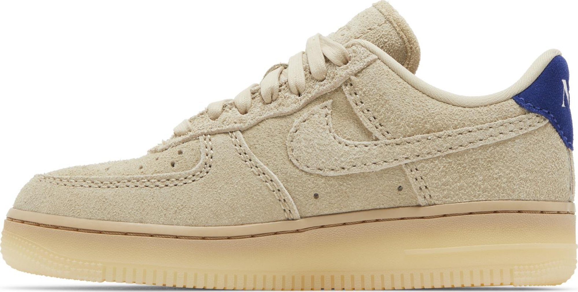 [FN7202-224] Womens Nike AIR FORCE 1 LOW '07 LX 'GRAIN DEEP ROYAL BLUE'