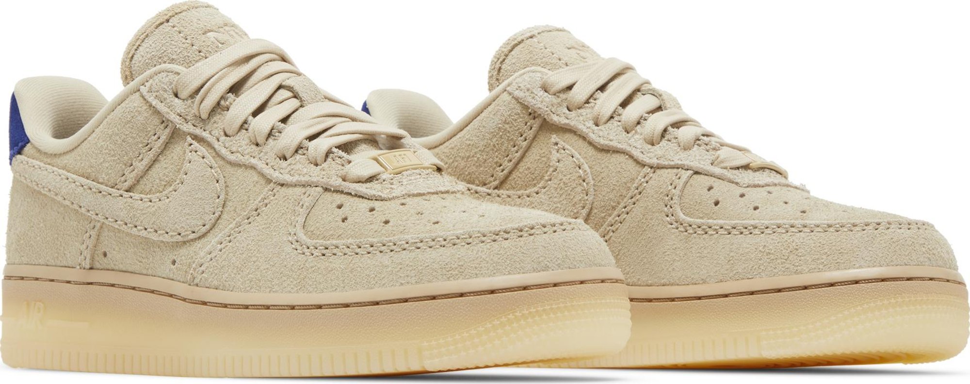 [FN7202-224] Womens Nike AIR FORCE 1 LOW '07 LX 'GRAIN DEEP ROYAL BLUE'