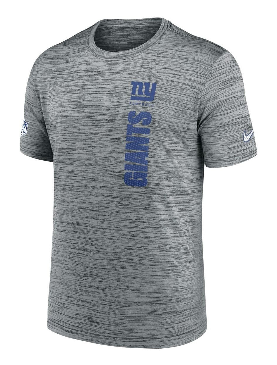 [02ER-06G-8I-CAT] MENS NIKE NFL NY GIANTS 2024 SIDELINE VELOCITY PERFORMANCE T-SHIRT