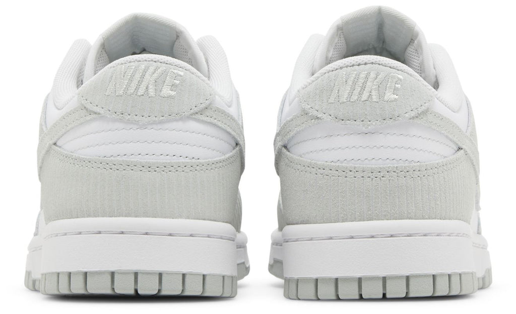[FN7658-100] WOMENS NIKE DUNK LOW 'LIGHT SILVER CORDUROY'