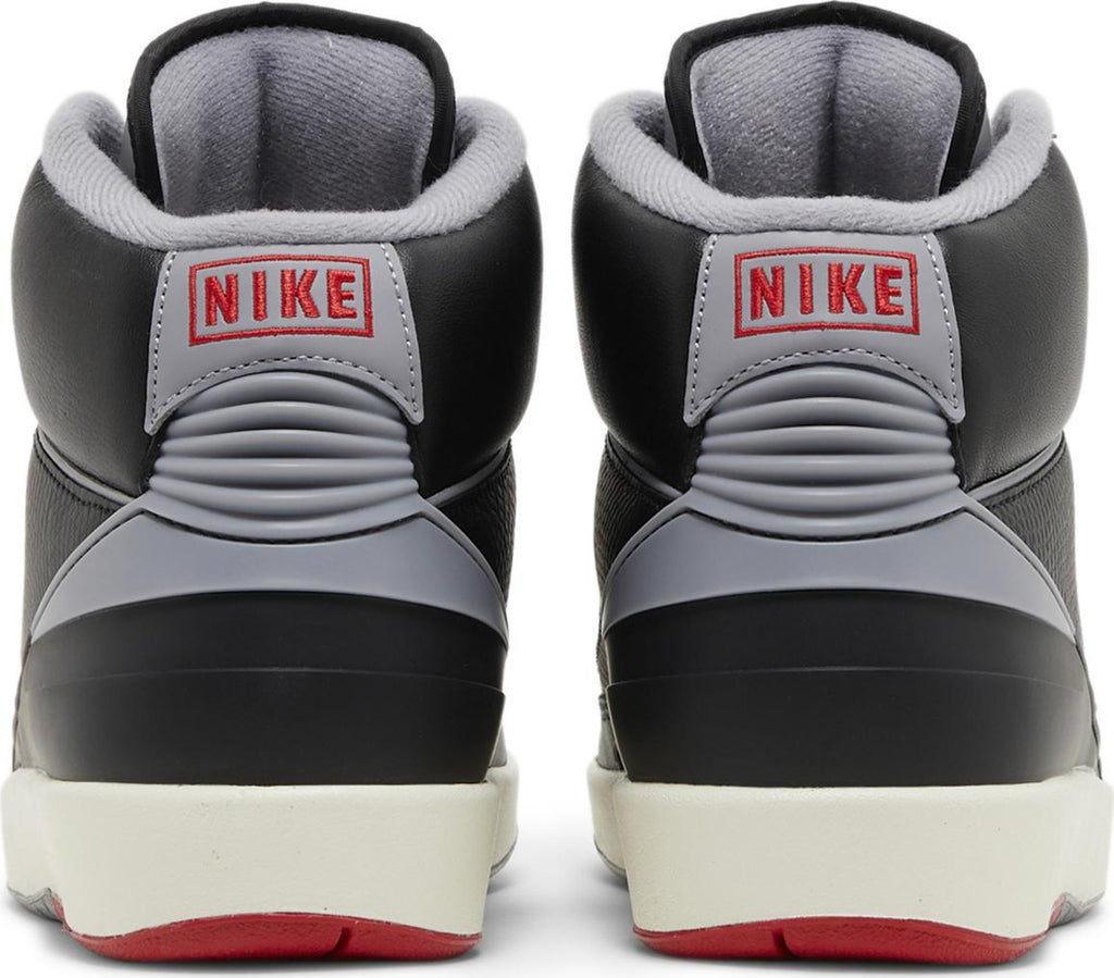 [DR8884-001] Mens Air Jordan RETRO 2 'BLACK CEMENT'
