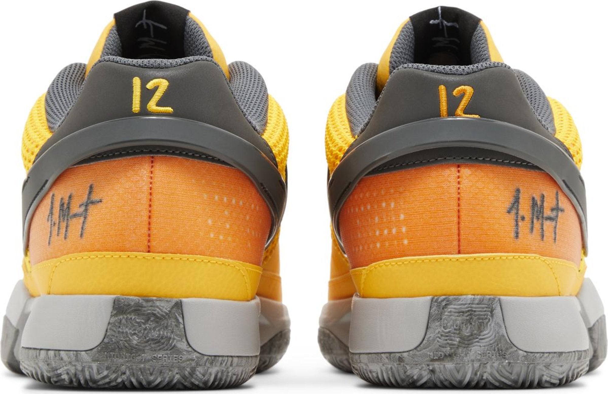 [FV1281-800] MENS NIKE JA 1 PE 'WET CEMENT' - LASER ORANGE/IRON GREY-BLACK