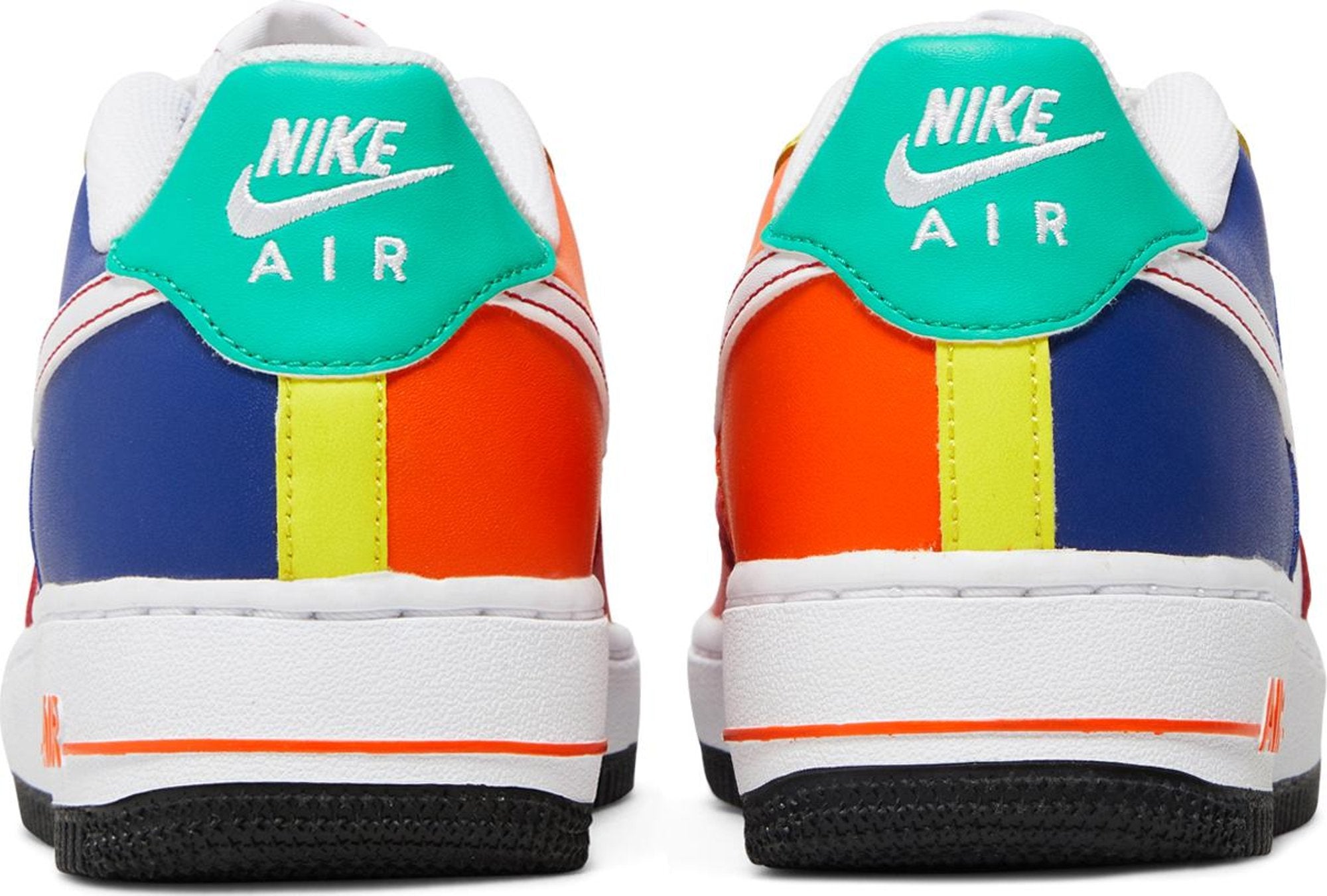 [FN6980-657] Grade School Nike AIR FORCE 1 LOW '07 LV8 'RUBIK'S CUBE (GS)'