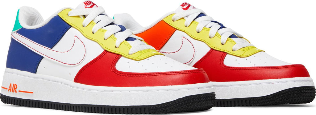 [FN6980-657] Grade School Nike AIR FORCE 1 LOW '07 LV8 'RUBIK'S CUBE (GS)'