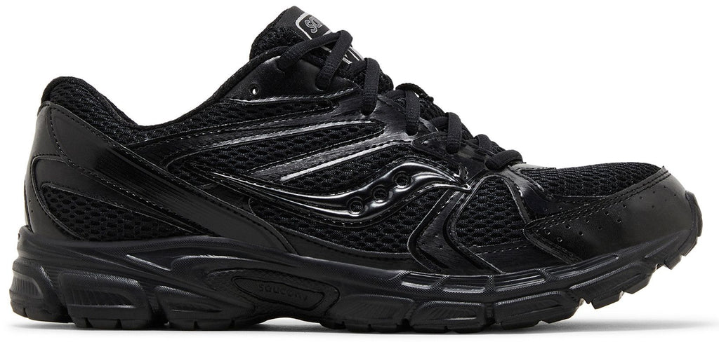 [S70812-3] MENS SAUCONY GRID RIDE MILLENNIUM 'TRIPLE BLACK'