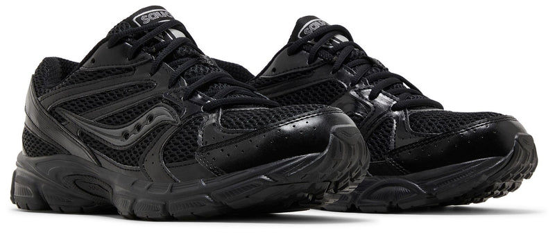 [S70812-3] MENS SAUCONY GRID RIDE MILLENNIUM 'TRIPLE BLACK'