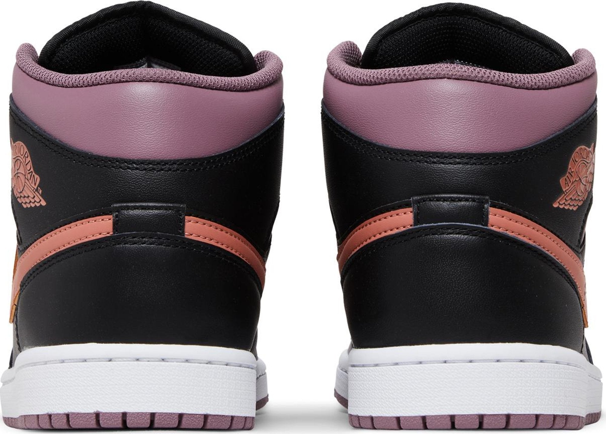 [FB9911-008] Mens Air Jordan Retro 1 Mid SE 'Black Sky J Mauve'