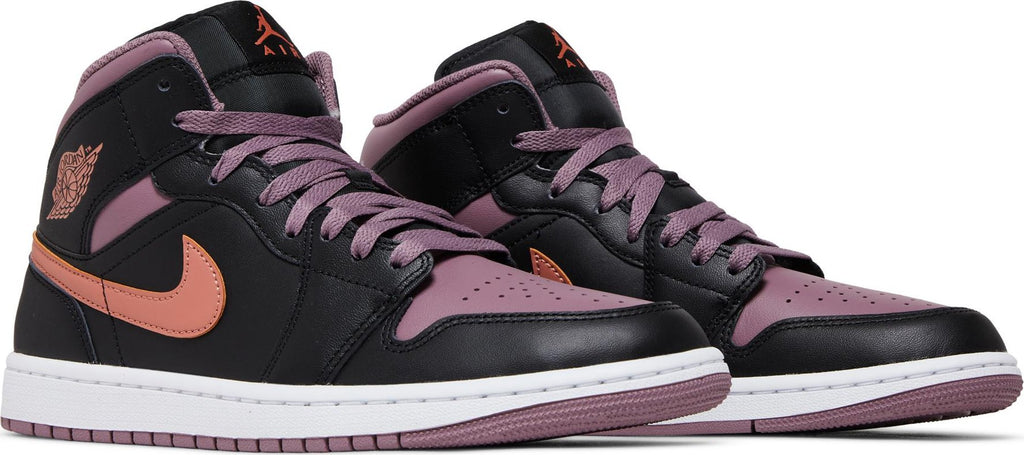 [FB9911-008] Mens Air Jordan Retro 1 Mid SE 'Black Sky J Mauve'