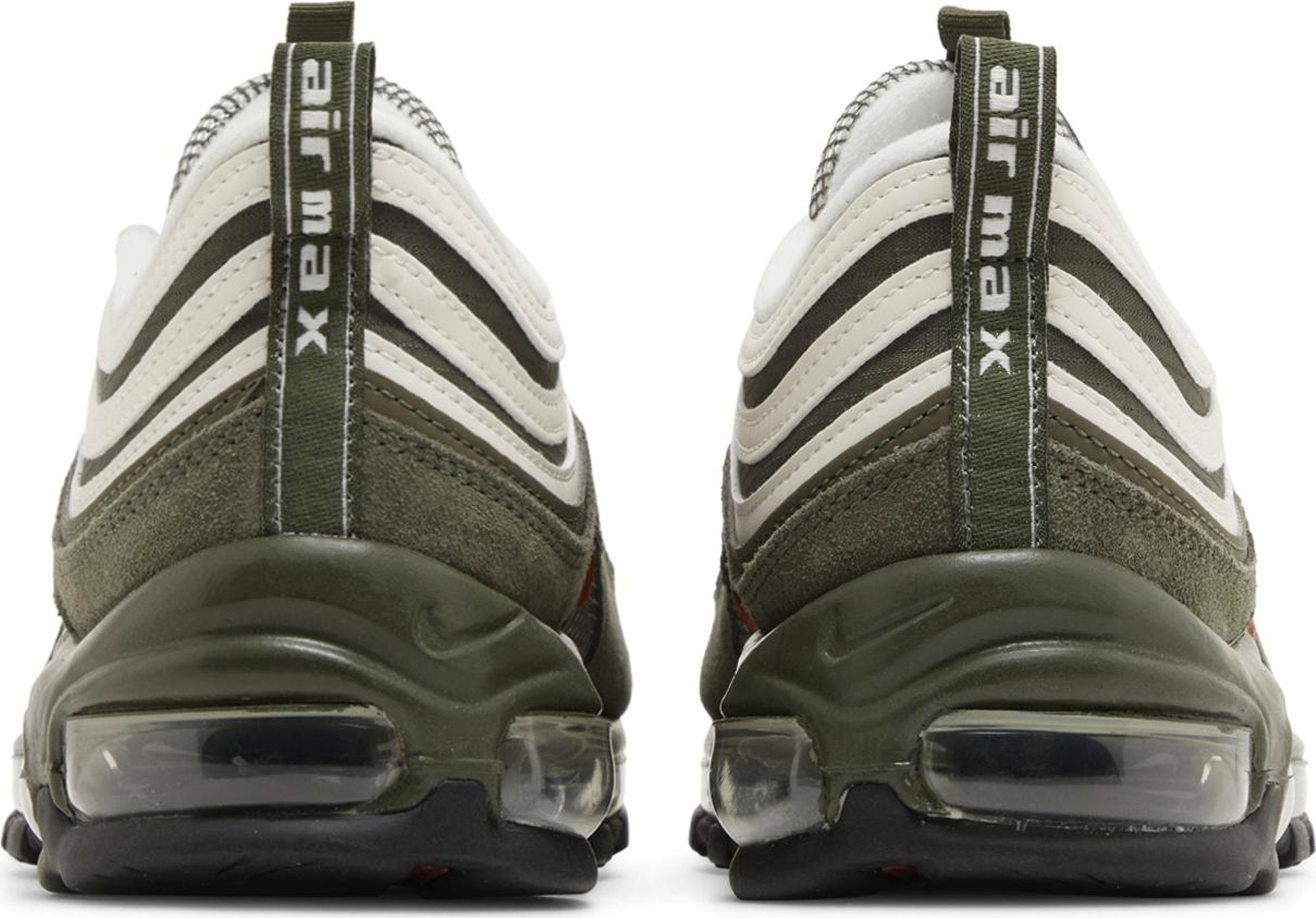 [FB9619-001] Mens Nike AIR MAX 97 SE 'CARGO KHAKI RUGGED ORANGE'