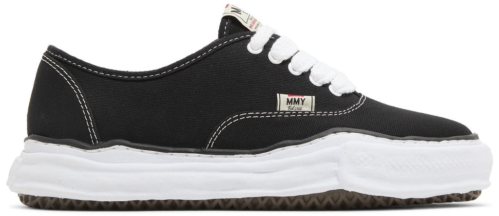 [A02FW704] Mens Maison Mihara Yasuhiro BAKER OG SOLE CANVAS LOW 'BLACK'