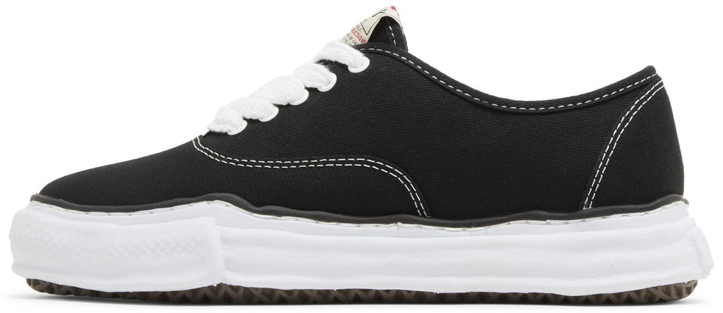 [A02FW704] Mens Maison Mihara Yasuhiro BAKER OG SOLE CANVAS LOW 'BLACK'