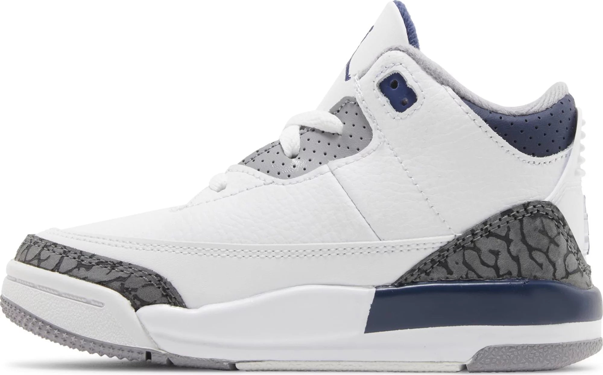 [DM0968-140] Toddlers Air Jordan Retro 3 'Midnight Navy' (TD)