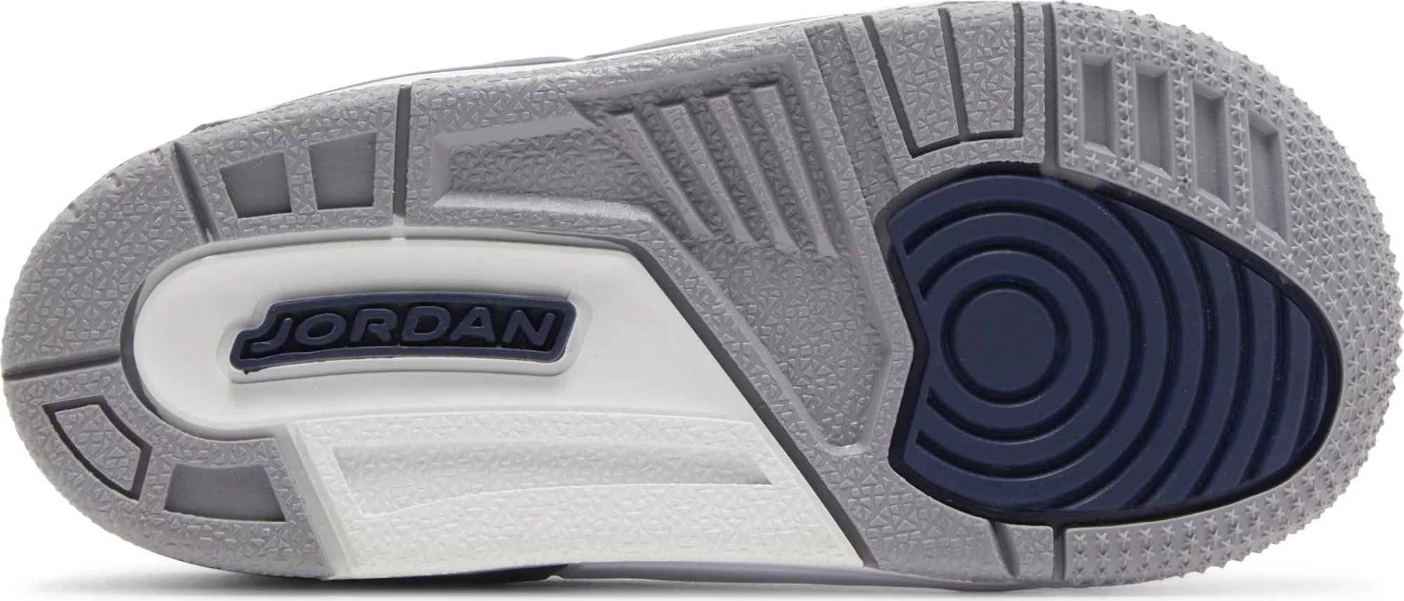 [DM0968-140] Toddlers Air Jordan Retro 3 'Midnight Navy' (TD)