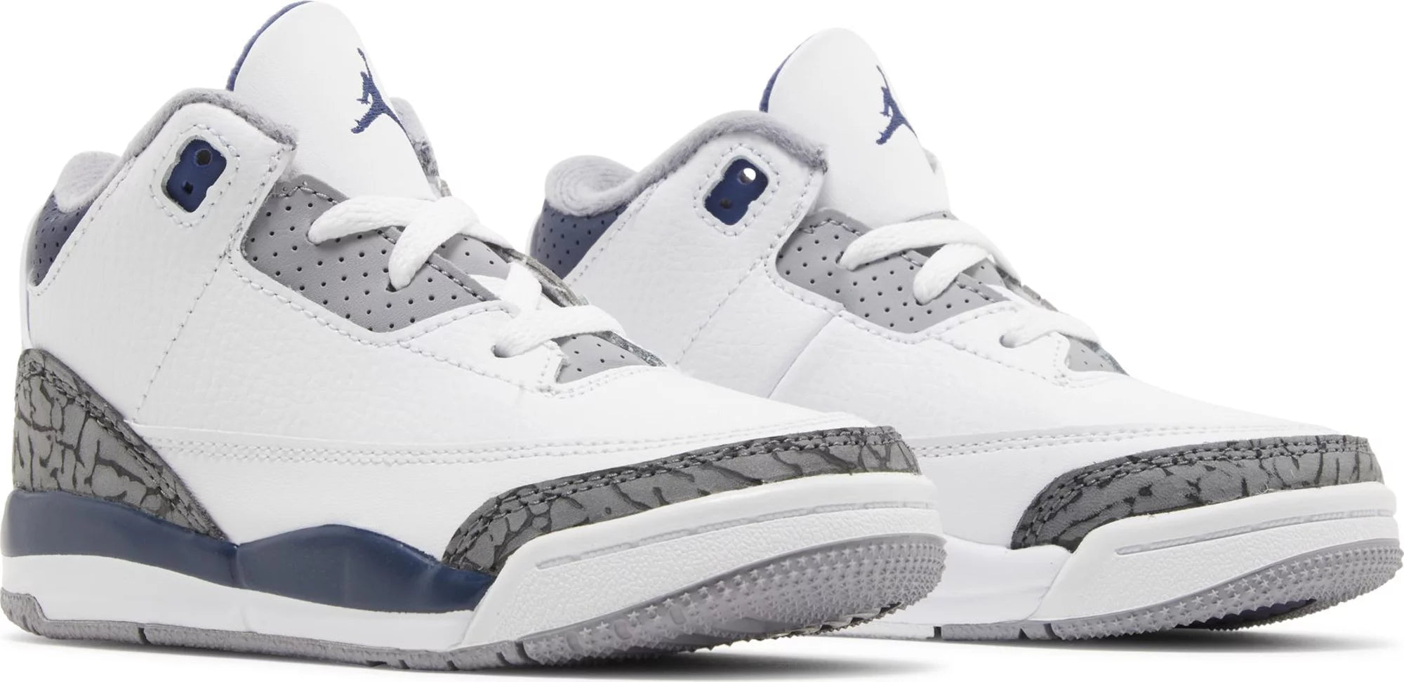[DM0968-140] Toddlers Air Jordan Retro 3 'Midnight Navy' (TD)