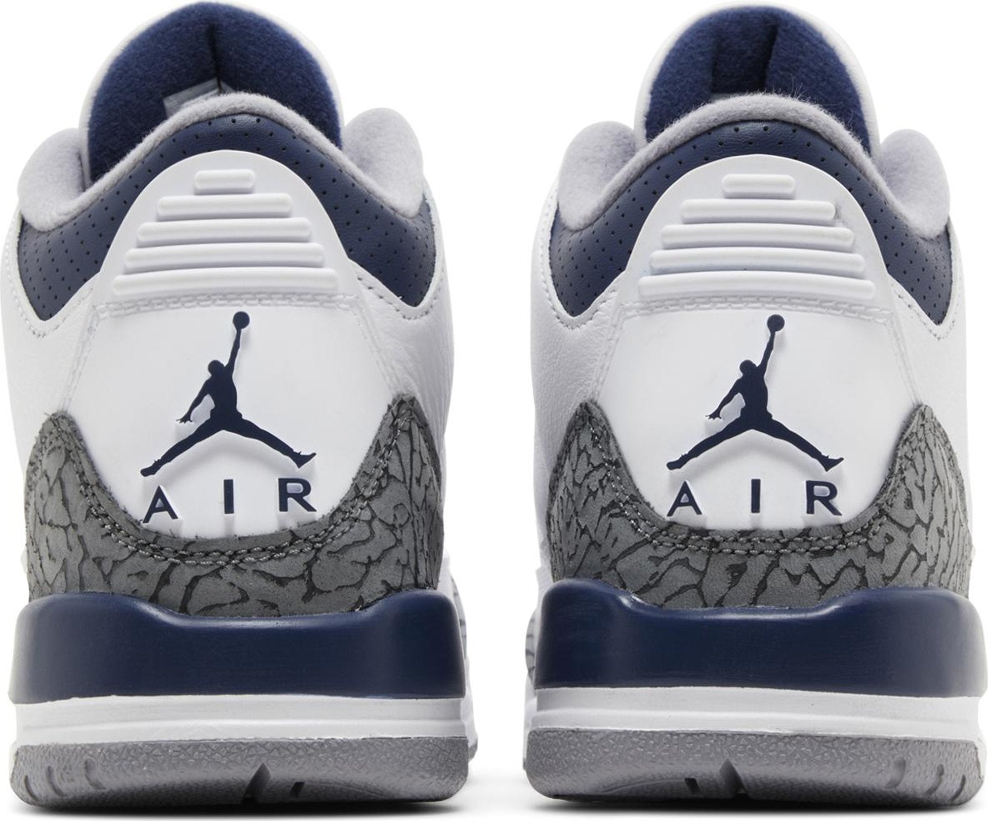 [DM0967-140] Grade School Air Jordan RETRO 3 'MIDNIGHT NAVY (GS)'