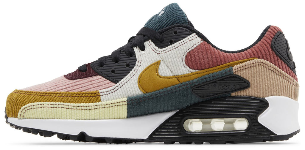 [FB8455-001] WOMENS NIKE AIR MAX 90 'MULTI-CORDUROY'