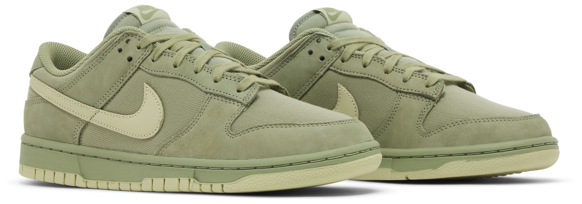 [FB8895-300] MENS NIKE DUNK LOW RETRO PREMIUM 'OIL GREEN OLIVE AURA'