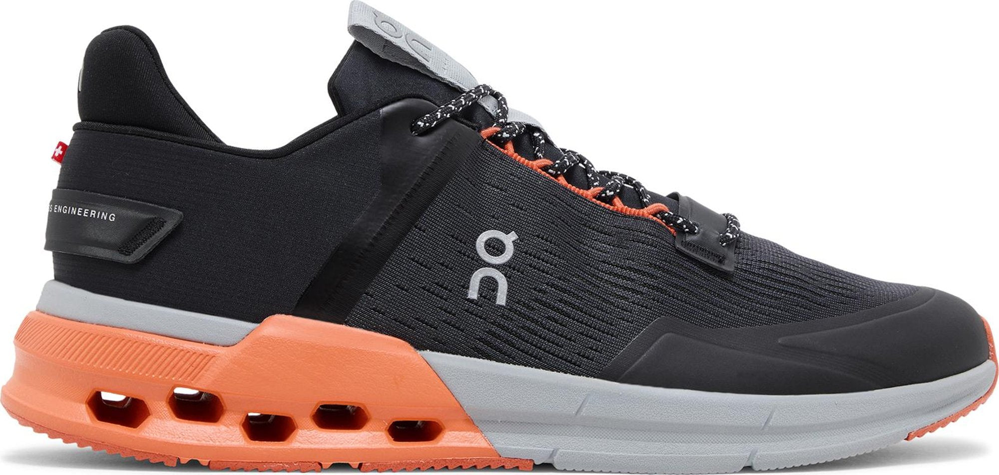 [3MD10260666] Mens On Running Cloudnova Flux 'Black Flame'