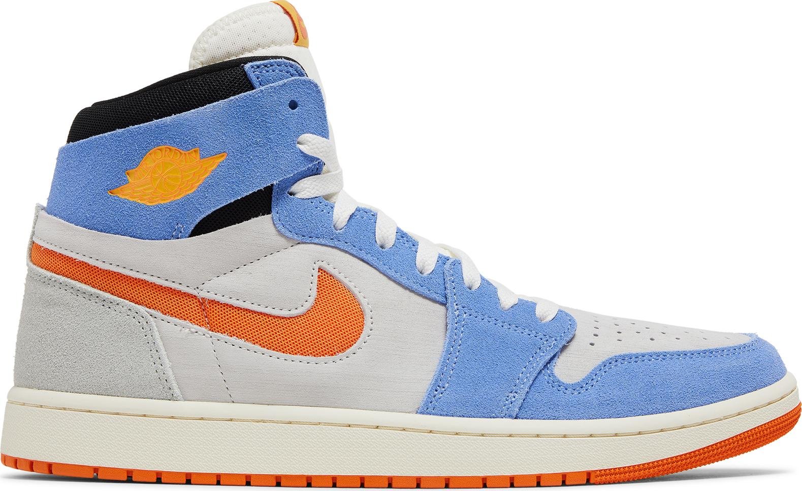 [DV1307-184] Mens Air Jordan RETRO 1 HIGH ZOOM COMFORT 2 'ROYAL PULSE ORANGE'