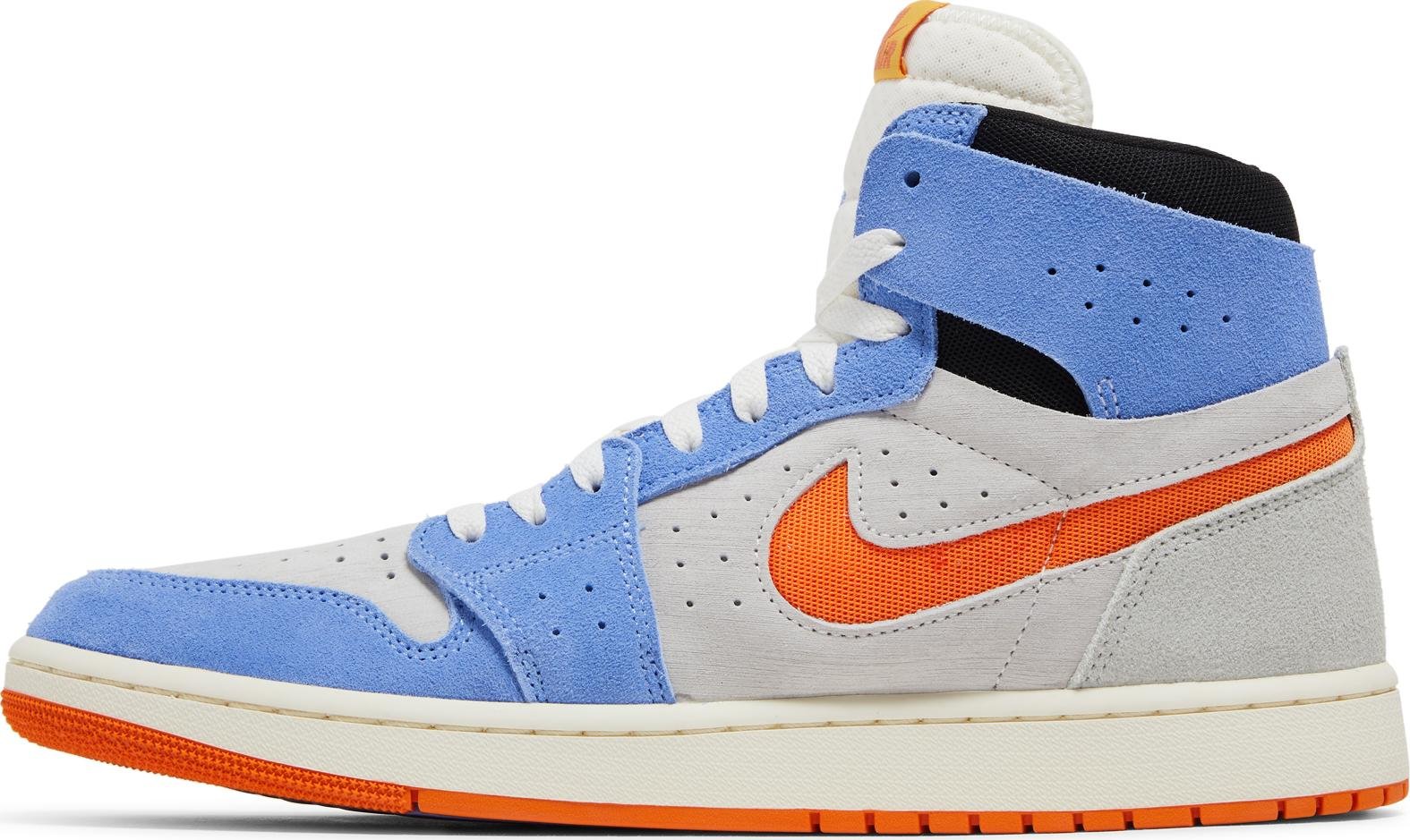 [DV1307-184] Mens Air Jordan RETRO 1 HIGH ZOOM COMFORT 2 'ROYAL PULSE ORANGE'