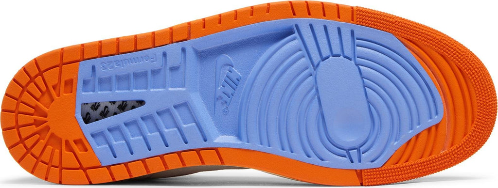 [DV1307-184] Mens Air Jordan RETRO 1 HIGH ZOOM COMFORT 2 'ROYAL PULSE ORANGE'