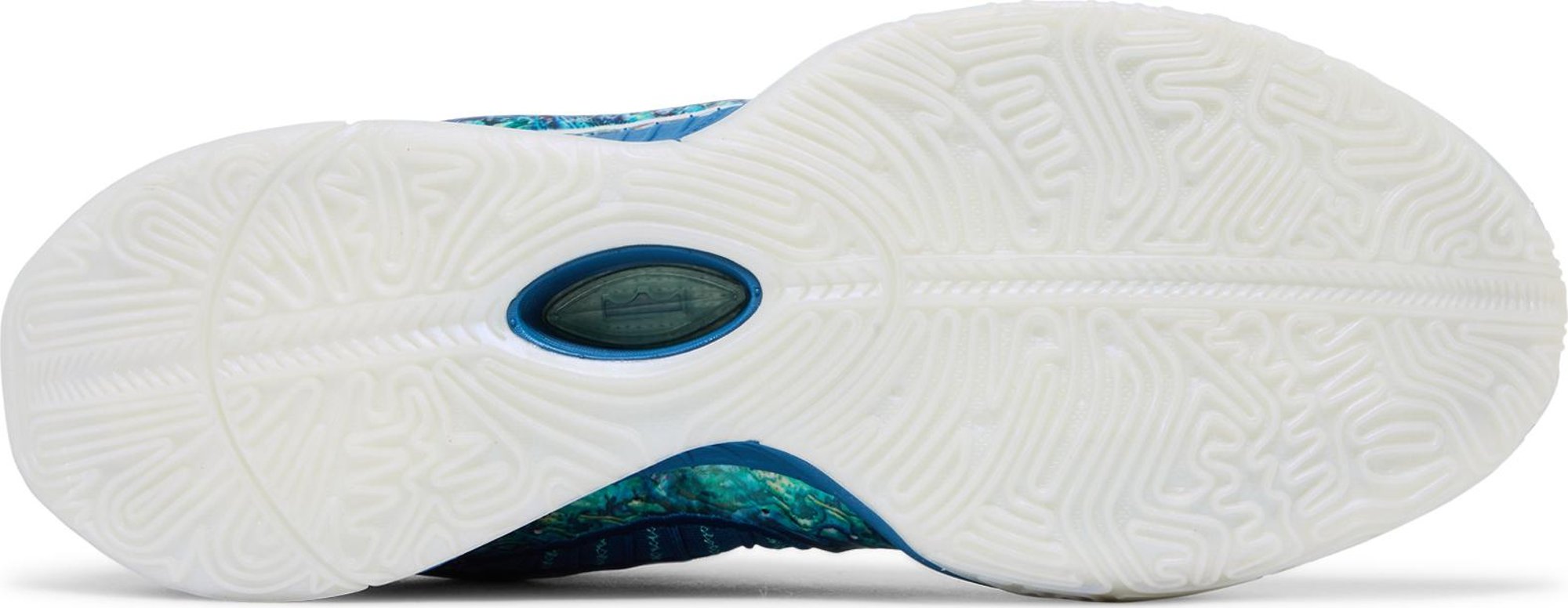 [FN0708-400] MENS NIKE LEBRON XXI "ABALONE" - INDUSTRIAL BLUE/METALLIC SILVER