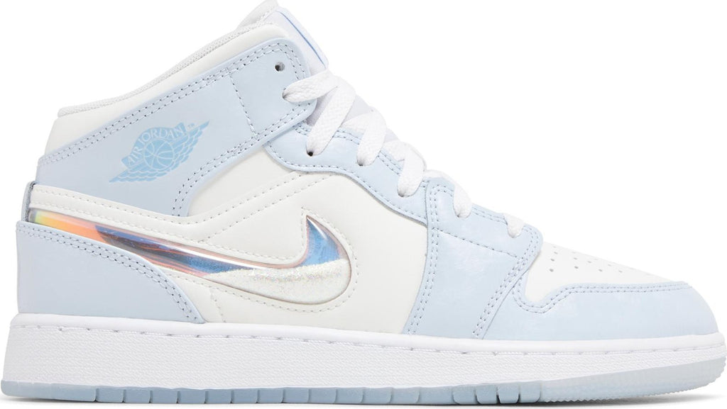 [FQ9117-400] Grade School Air Jordan Retro 1 Mid SE 'Blue Tint' (GS)
