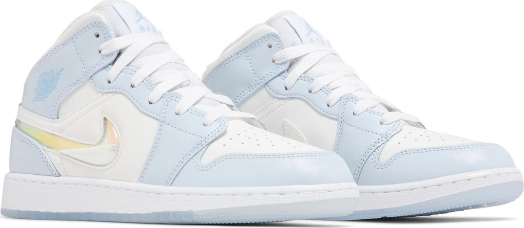 [FQ9117-400] Grade School Air Jordan Retro 1 Mid SE 'Blue Tint' (GS)