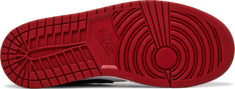 [553558-161] Mens Air Jordan Retro 1 Low 'Bred Toe 2.0'