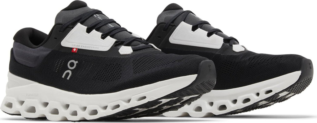 [3MD30111197] Mens On CLOUDSTRATUS 3 'BLACK FROST'