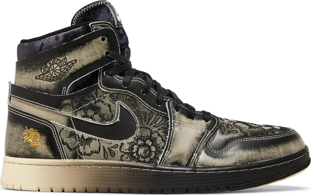 [FQ8155-010] Mens Air Jordan Retro 1 High Zoom Air CMFT 2 'Día De Muertos'