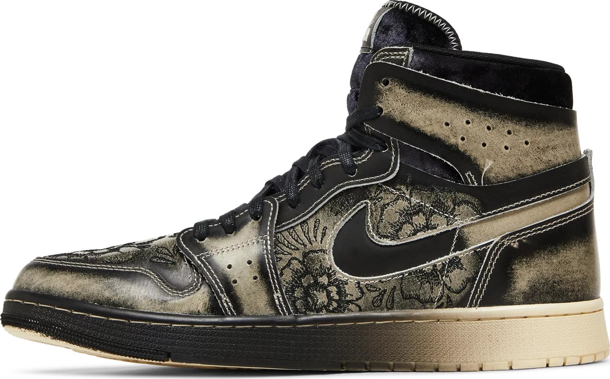 [FQ8155-010] Mens Air Jordan Retro 1 High Zoom Air CMFT 2 'Día De Muertos'