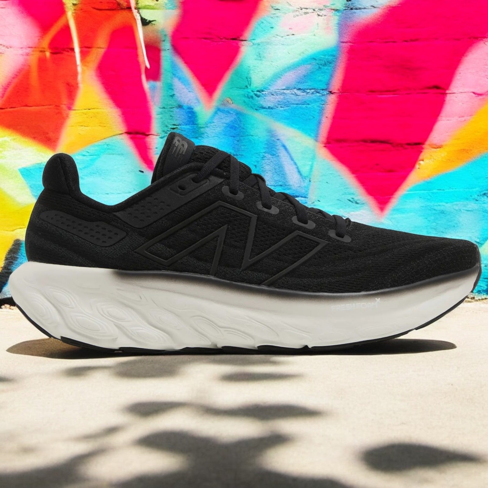 [M1080K13] MENS NEW BALANCE FRESH FOAM X 1080V13 'BLACK WHITE'