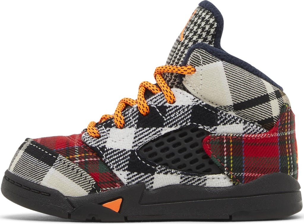 [FD4813-008] Toddlers Air Jordan Retro 5 'Plaid' (TD)