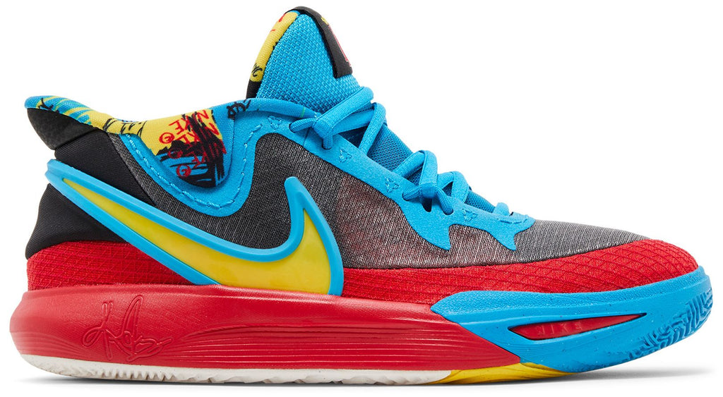 [DQ8080-012] GRADE SCHOOL NIKE KYRIE 8 GO SE 'BLACK BLUE TOUR YELLOW' (GS)