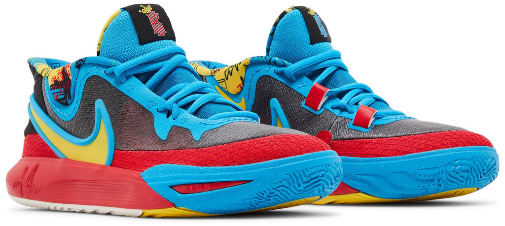 [DQ8080-012] GRADE SCHOOL NIKE KYRIE 8 GO SE 'BLACK BLUE TOUR YELLOW' (GS)