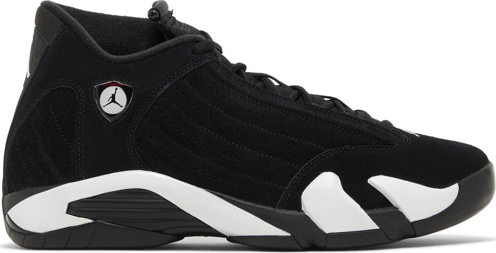 [487471-016] Mens Air Jordan RETRO 14 'BLACK WHITE'
