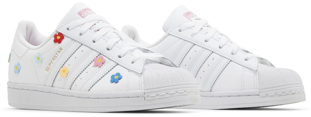 [ID7279] YOUTH ADIDAS SUPERSTAR 'HELLO KITTY FLOWERS'