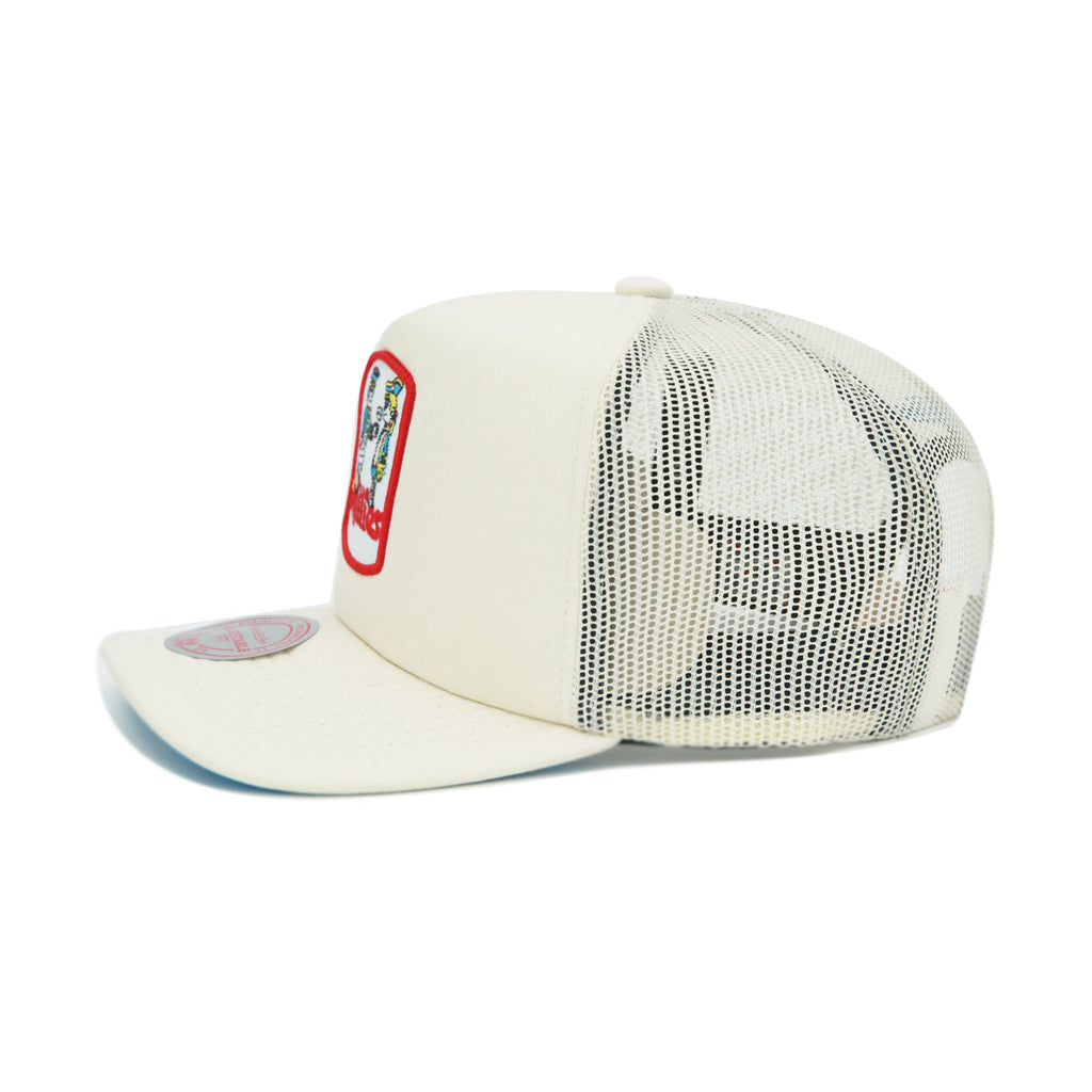 Mens Mitchell & Ness MLB EVERGREEN TRUCKER COOP PHILLIES