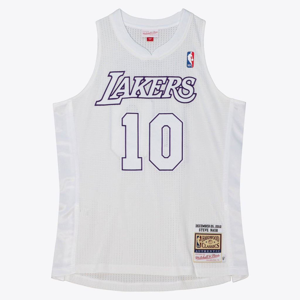 Mens Mitchell & Ness NBA CHRISTMAS DAY JERSEY LAKERS 2012 STEVE NASH