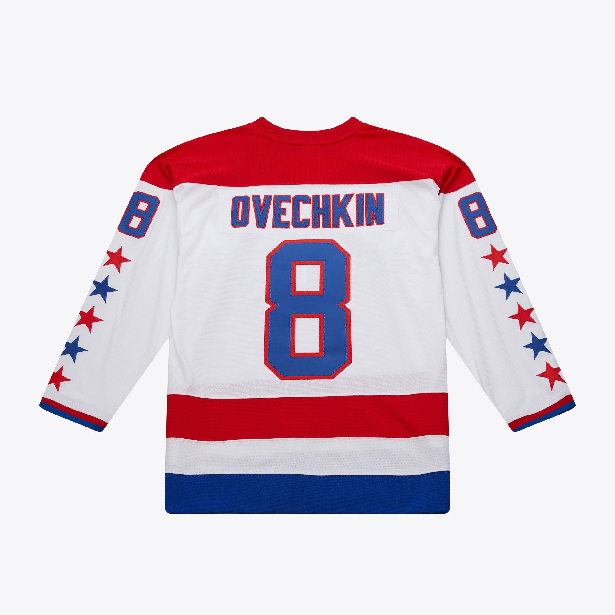 Mens Mitchell & Ness NHL WHITE ALTERNATE JERSEY CAPITALS 2012 ALEXANDER OVECHKIN